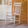 wooden rocking chair